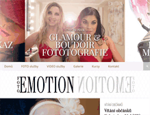 Tablet Screenshot of fotoemotion.cz